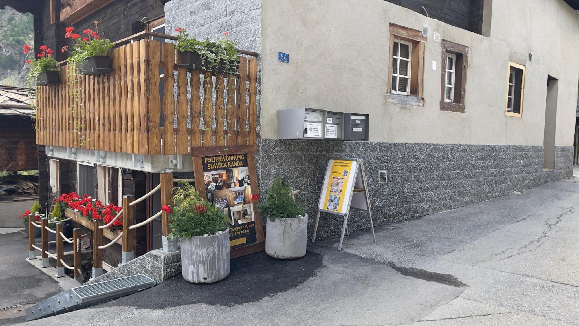 Ferienwohnung Slavica Dorfstrasse 94 Randa Buitenkant foto